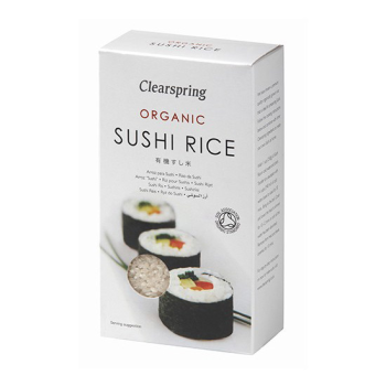 Organic Sushi Rice Clearspring 500gr