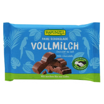 Organic Milk Chocolate Rapunzel 100gr