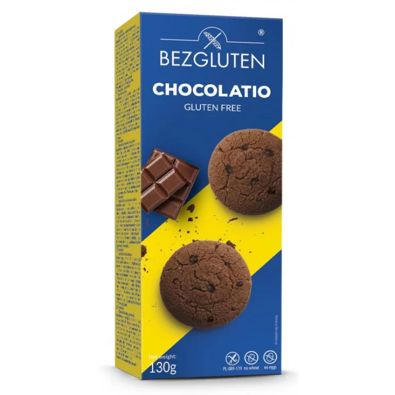 Gluten-Free Chocolate Cookies Bezgluten 130gr
