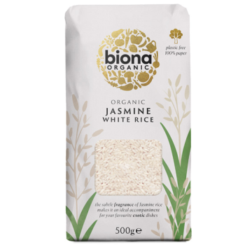 Organic Jasmine White Rice Biona 500gr