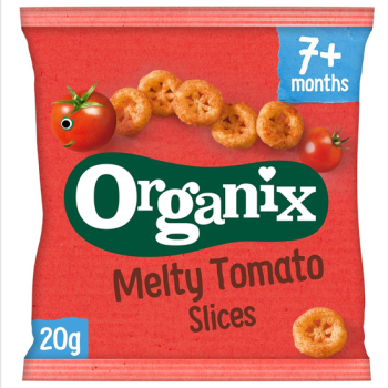 Organic Corn Snack with Tomato & Carrot Organix +7 months 20gr