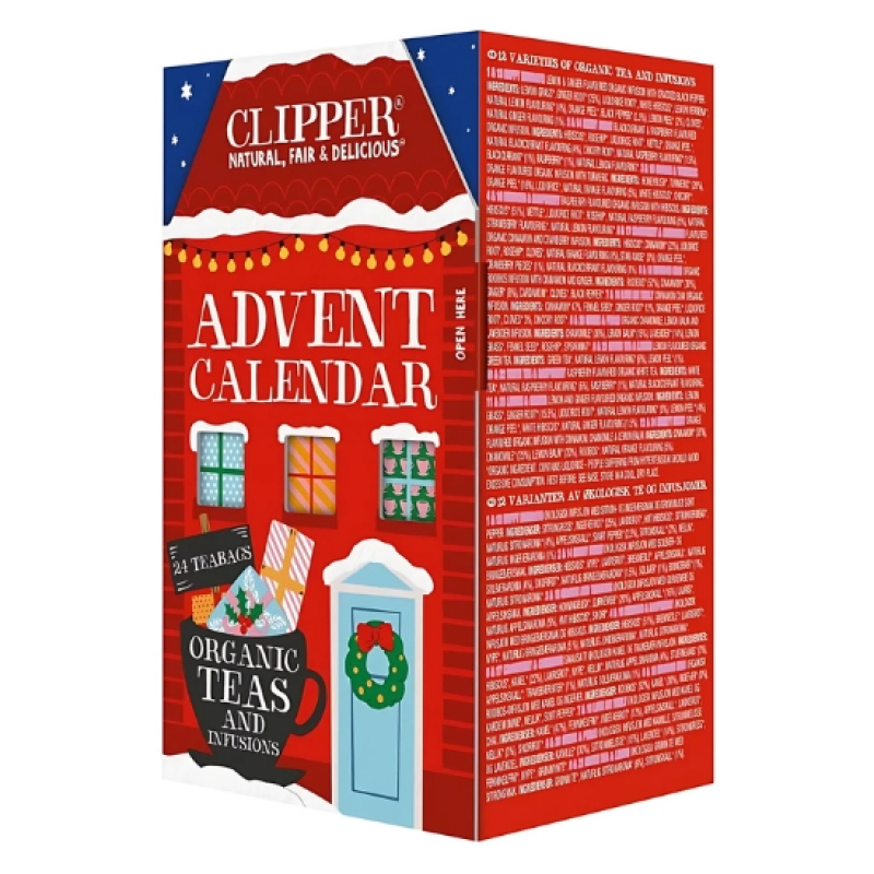 Christmas Advent Calendar Tea and Herbs Clipper 48gr