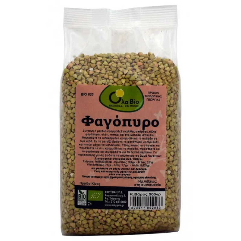 Organic Buckwheat All Bio 500gr