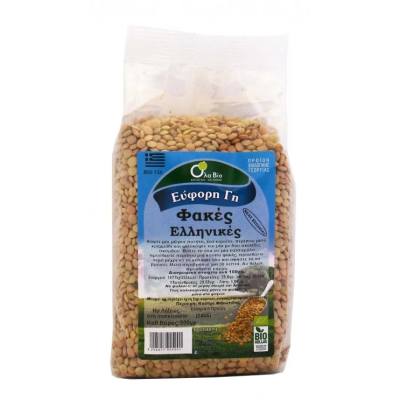 Organic Lentils Greek All Bio 500gr
