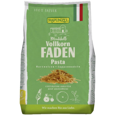 Organic Wholemeal Rapunzel Noodles 250gr