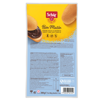 Schar Gluten Free Brioche Buns 200gr (4x50g)