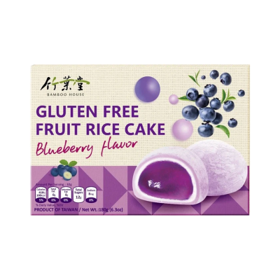 Mochi με Γέμιση Blueberry Bamboo House 180gr