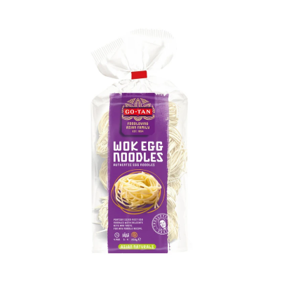 Noodles Σίτου με Αυγό για Stir Fry Go Tan 250gr