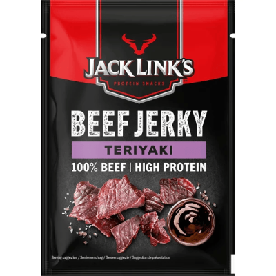 Beef Jerky Teriyaki με Γεύση Beef Jack Links  25gr