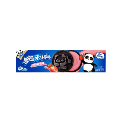 Μπισκότα Oreo Γεμιστά με Κρέμα Φράουλας Oreo 97gr