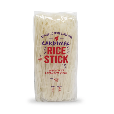 Noodles Ρυζιού Φαρδιά 3mm Cardinal 400gr