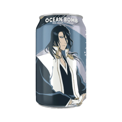 Ανθρακούχο Νερό με Γεύση Κόκκινο Σταφύλι Bleach Ocean Bomb 330gr