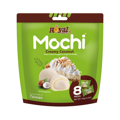 Mochi με Γέμιση Κρέμα Καρύδας Royal Family 180gr