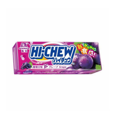 Ζαχαρωτά με Γεύση Σταφύλι Hi Chew Morinaga 35gr