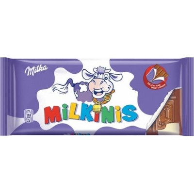 Σοκολάτα Γάλακτος με Γέμιση Γάλακτος Milkinis Milka 87gr