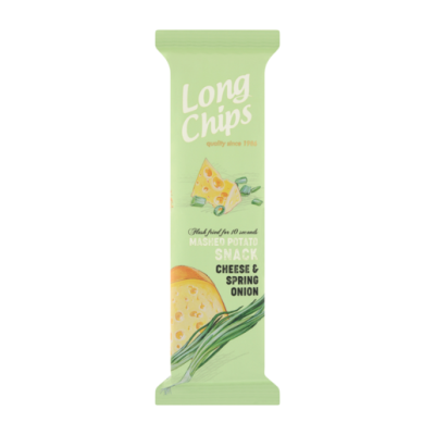 Chips με Γεύση Κρεμμύδι & Τυρί Long Chips 75gr