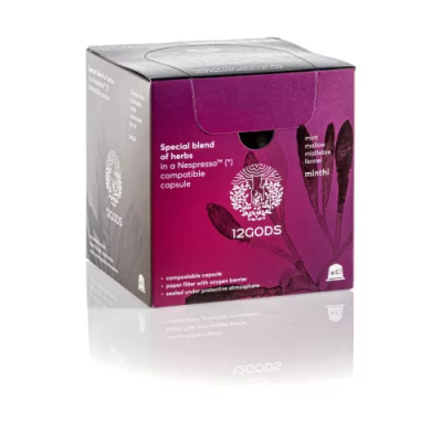 Τσάι Διάφορων Βοτάνων σε Κάψουλες (40τμχ) 12Gods 67gr