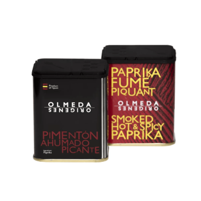 Καυτερή Καπνιστή Πάπρικα σε Σκόνη Olmeda Orígenes 75gr