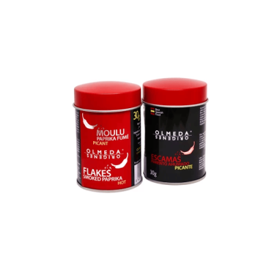 Καυτερή Καπνιστή Πάπρικα σε Νιφάδες Olmeda Orígenes 30gr
