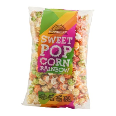 Popcorn Γλυκό Πολύχρωμο Rainbow Pophouse 130gr
