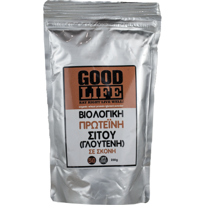Βιολογική Πρωτεΐνη Σίτου σε Σκόνη Good Life 250gr