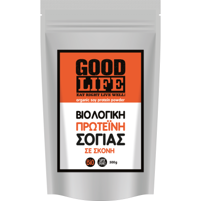 Βιολογική Πρωτεΐνη Σόγιας σε Σκόνη Good Life 500gr