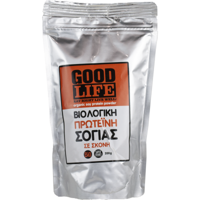 Βιολογική Πρωτεΐνη Σόγιας σε Σκόνη Good Life 200gr