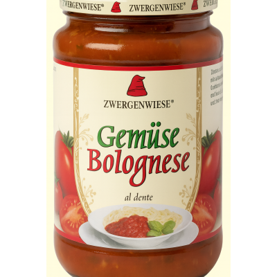 Βιολογική Σάλτσα Ντομάτας Μπολονέζ για Χορτοφάγους Zwergenwiese 340gr