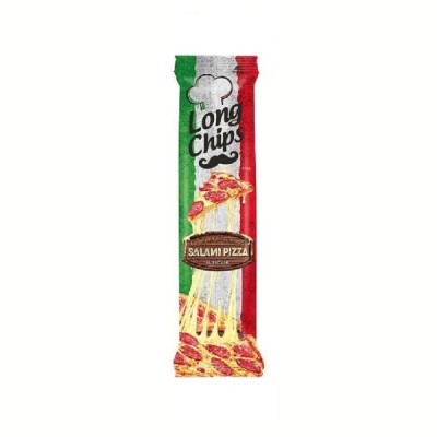 Chips με Γεύση Salami Pizza Long Chips 75gr
