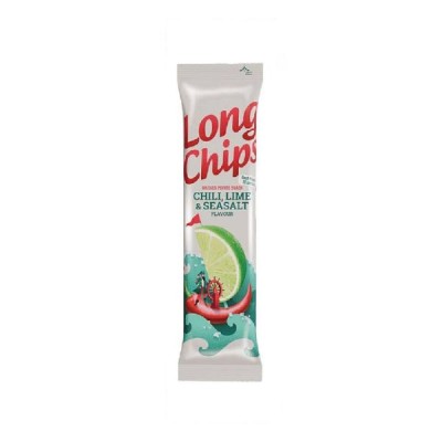 Chips με Γεύση Chilli, Lime & Θαλασσινό Αλάτι Long Chips 75gr