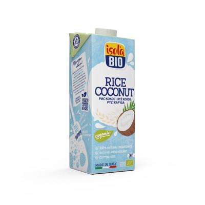 Βιολογικό Ρόφημα Ρυζιού με Καρύδα Isolabio 1000gr