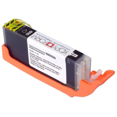 Βρώσιμo Μελάνι KopyForm Μαύρο με Chip 11ml (CLI-571BLK)