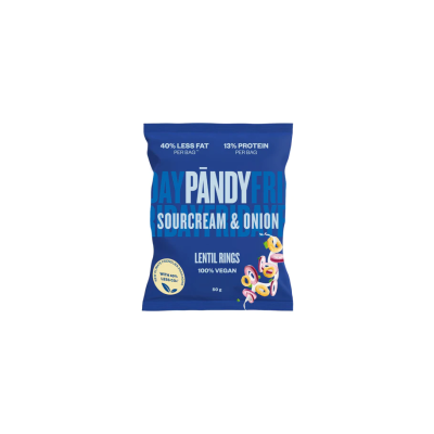 Chips Φακής με Sour Cream & Κρεμύδι Pandy 50gr