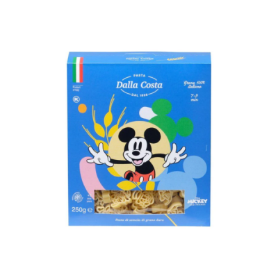 Ζυμαρικά σε Σχήμα Mickey Mouse Dalla Costa 250gr