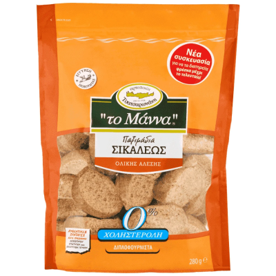 Παξιμάδι Σικάλεως Το Μάννα Τσατσαρωνάκη 280gr