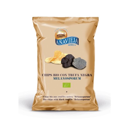 Βιολογικά Πατατάκια με Άρωμα Μαύρης Τρούφας Anavieja 90gr