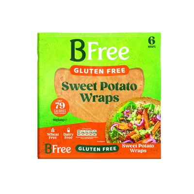 Αραβικές Πίτες Γλυκοπατάτας Χωρίς Γλουτένη (6 τεμάχια) Bfree 252gr