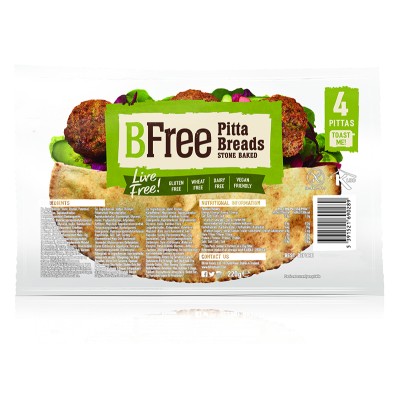Πίτα Ψωμιού Χωρίς Γλουτένη (4 τεμάχια) BFree 200gr