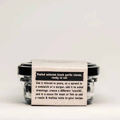 Σκελίδες Μαύρου Σκόρδου Καθαρισμένες Black Garlic Downvillage 50gr