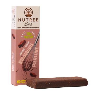 Μπάρα Πρωτεΐνης Protein Fudge Brownie Praline Nutree 50gr