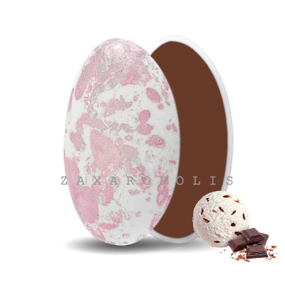 Κουφέτα Choco Splash Στρατσιατέλα Λευκό, Πιτσιλωτό Σάπιο Μήλο Zaxaropolis 1kg