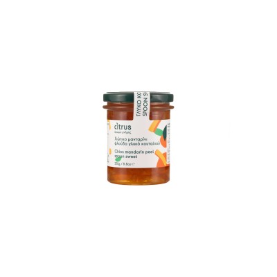 Γλυκό Κουταλιού Χιώτικο Μανταρίνι Φλούδα Citrus 250gr