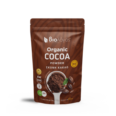 Βιολογικό Κακάο σε Σκόνη Biologos 150gr