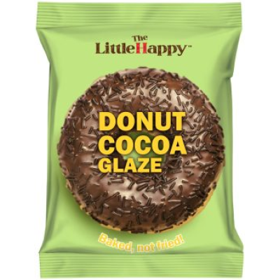 Donut με Επικάλυψη Σοκολάτας The Little Happy 50gr