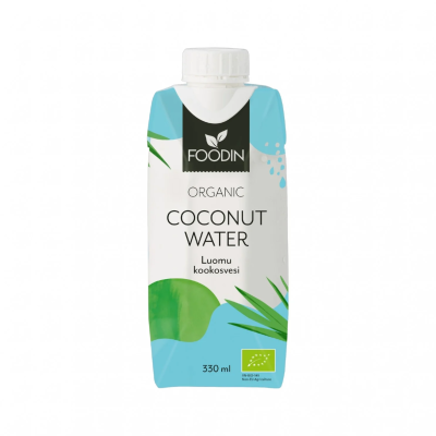 Βιολογικό Νερό Καρύδας 100% Foodin 330ml 