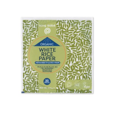 Βιολογικές Πίτες από Λευκό Ρύζι King Soba 250gr