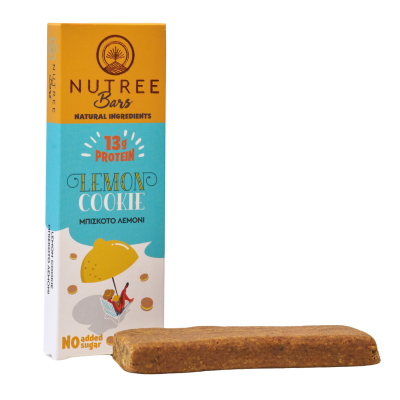Μπάρα Πρωτεΐνης Protein Crunch Lemon Cookie Nutree 50gr