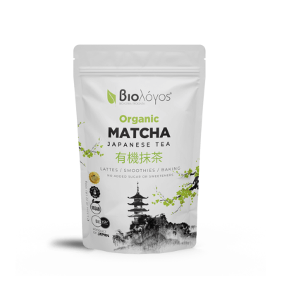 Βιολογικό Τσάι Matcha σε Σκόνη Biologos 100gr