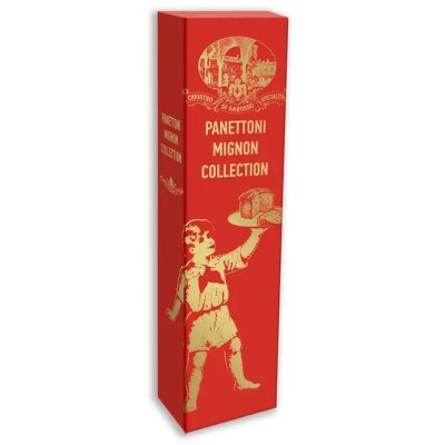 5 Μίνι Πανετόνε σε Κουτί Chiostro di Sarrono (5x100g)