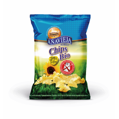 Βιολογικά Πατατάκια Χωρίς Αλάτι Anavieja 100gr